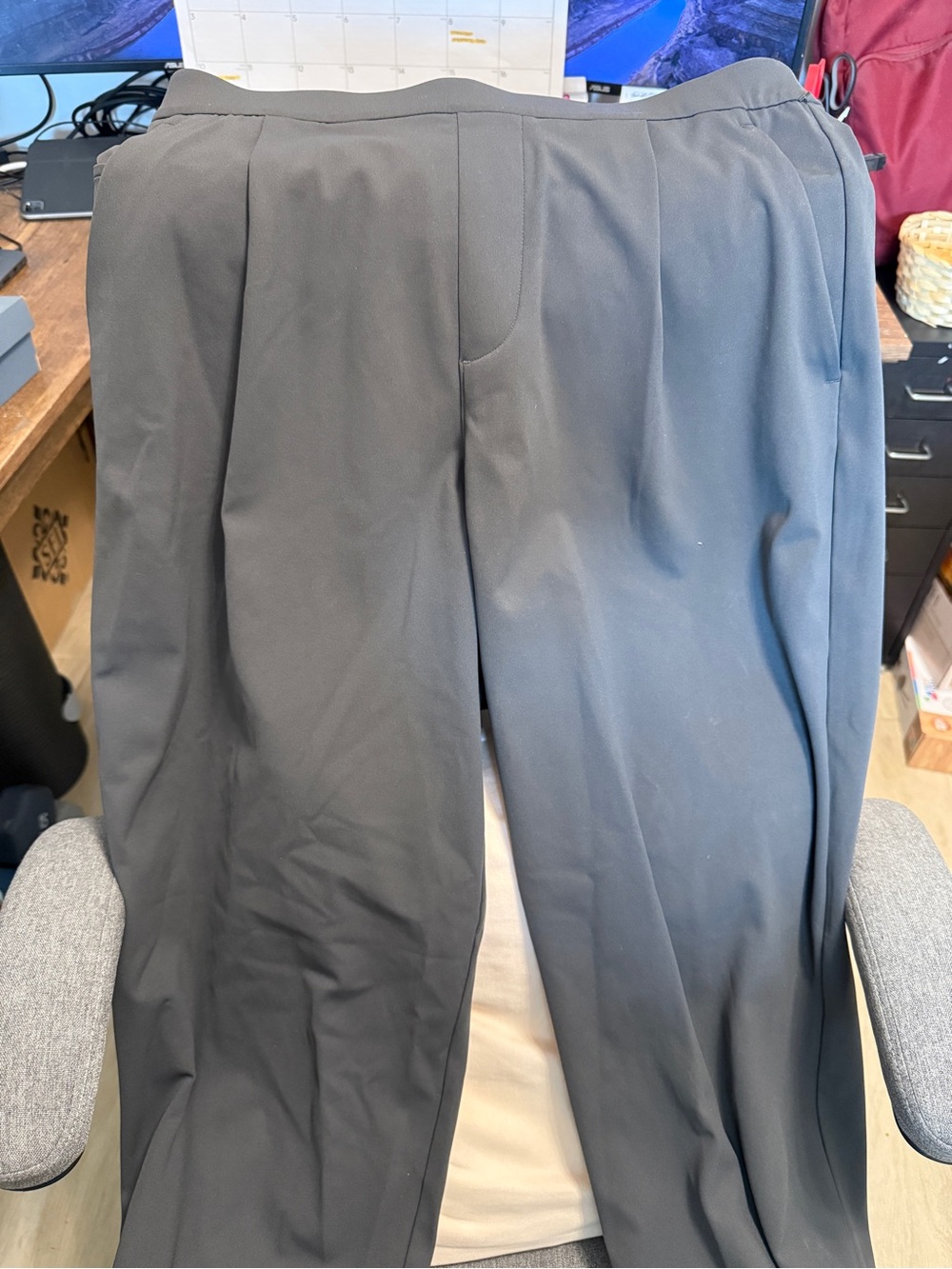 lululemon athletica Black Men's Dress Pants